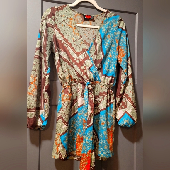 Silky shorts jumpsuit - Picture 1 of 1